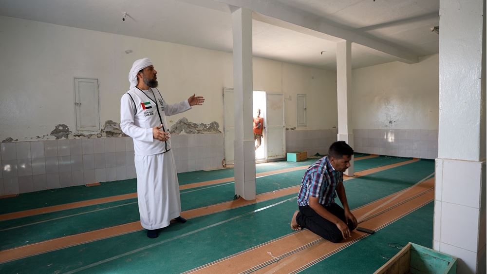 Picture of Maintenance of a 300 m2 mosque