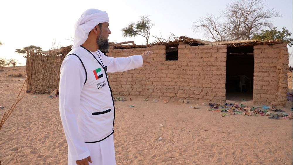 صورة إعادة بناء لمدرسة في النيجر